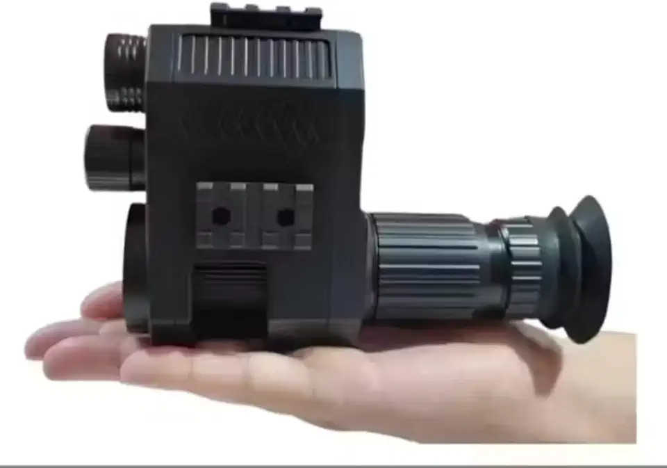 Visão Noturna NK007 Plus Infravermelho Laser 400m Binóculo Preto