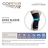 Copper Fit Freedom Unisex Knee Compression Sleeve, Large #2