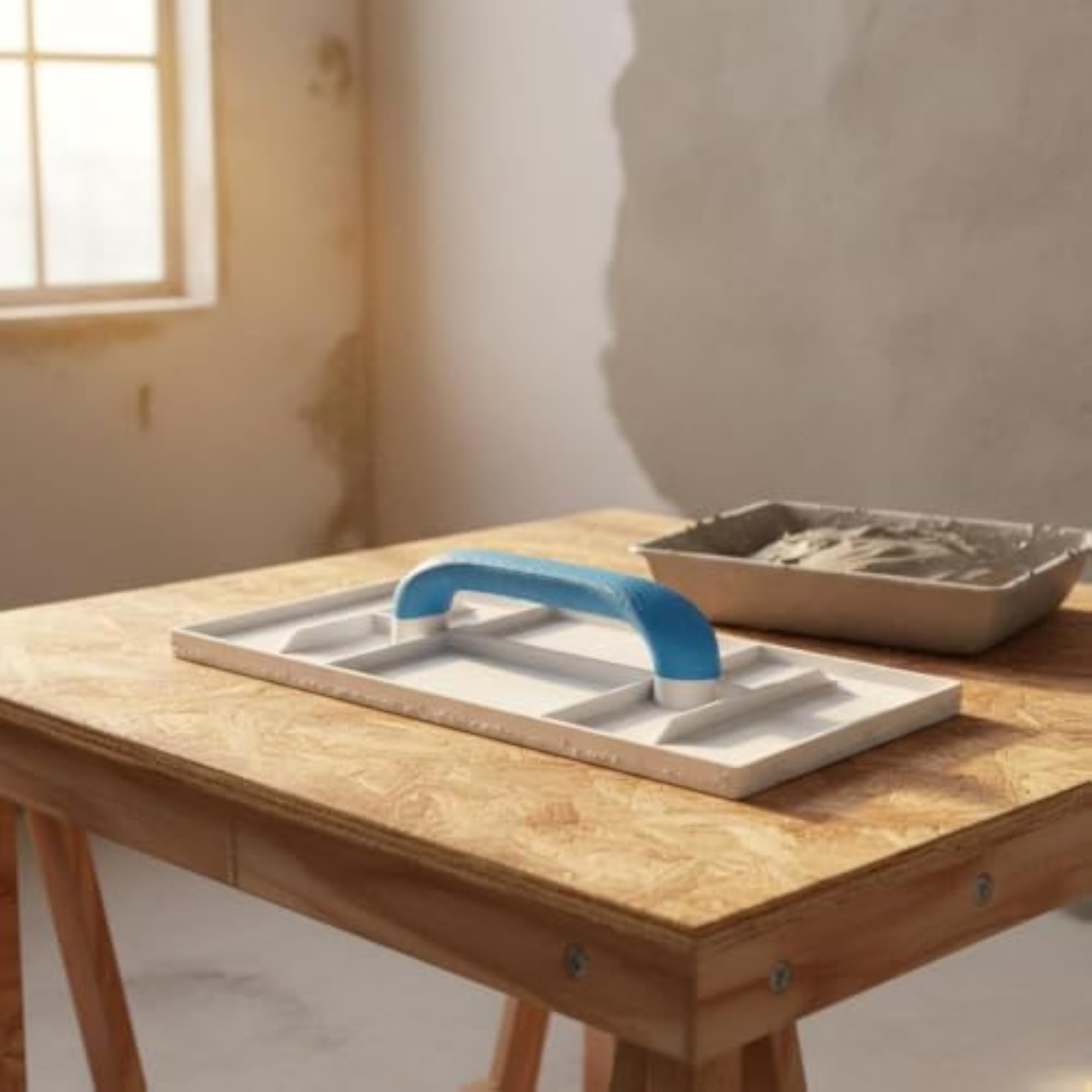 Thickened Design ABS Plastering Trowel, Wear-Resistant Tool