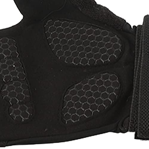 Luvas de Levantamento de Peso Sem Dedos Proteção Total da Palma da Mão Respirável Proteção Solar Exc