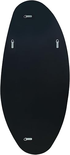 Miniatura 6 de Espejo de ballena de 44 x 21 pulgadas, espejo de pared irregular, espejo decorativo de pared, espejo de pared para dormitorio, sala de estar, baño