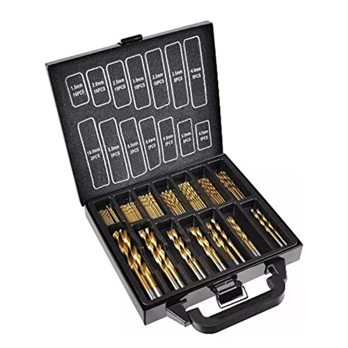 Juego de 99 brocas helicoidales con recubrimiento Ti Coated miniatura 4