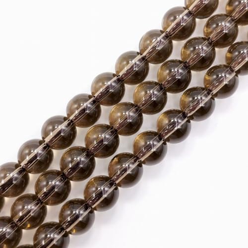 ビーズクラブ スモーキークォーツ ラウンド 8mm 天然石 連売り パワーストーン ブレスレット