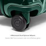 TUMI - 19 stopni International Expandable 4-Wheel Carry On - Hard Shell Carry On Luggage - Rolling Carry On Luggage for Plane & International Travel, zielony myśliwski, Einheitsgröße, Poliwęglan 19