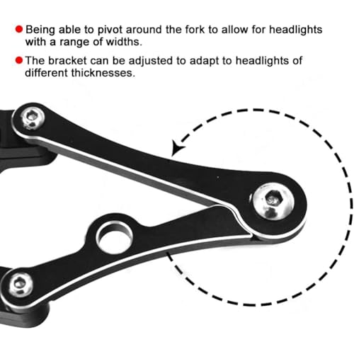 Soportes de indicador de horquilla de motocicleta 39-41mm: soluciona la falta de espacio 5
