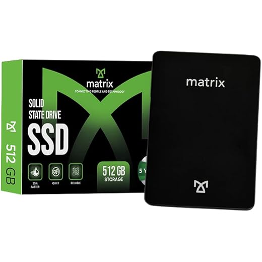 Matrix 512GB Internal SSD