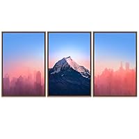 SIGNWIN Framed Canvas Wall Art Scenery Canvas Prints Home Artwork Decoration for Living Room,Bedroom - 16