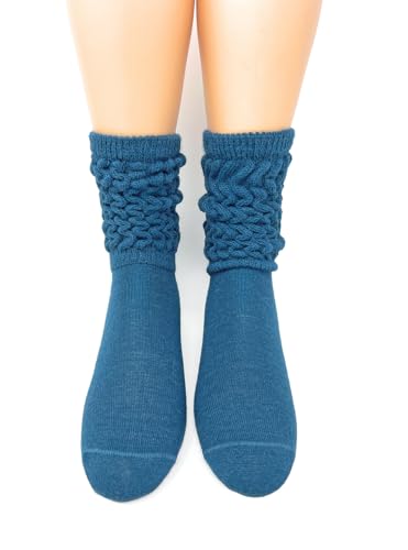 Image of WARRIOR ALPACA SOCKS - Women's Alpaca Wool Slouch Socks - Soft, Warm, Lightweight