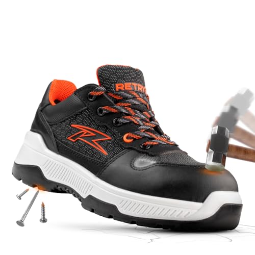 URANO FLEX Work Boots | Made in Mexico | Waterproof, Slip, Oil & Abrasion Resistant | Safety Footwear for Construction, Industrial & Heavy-Duty Jobs