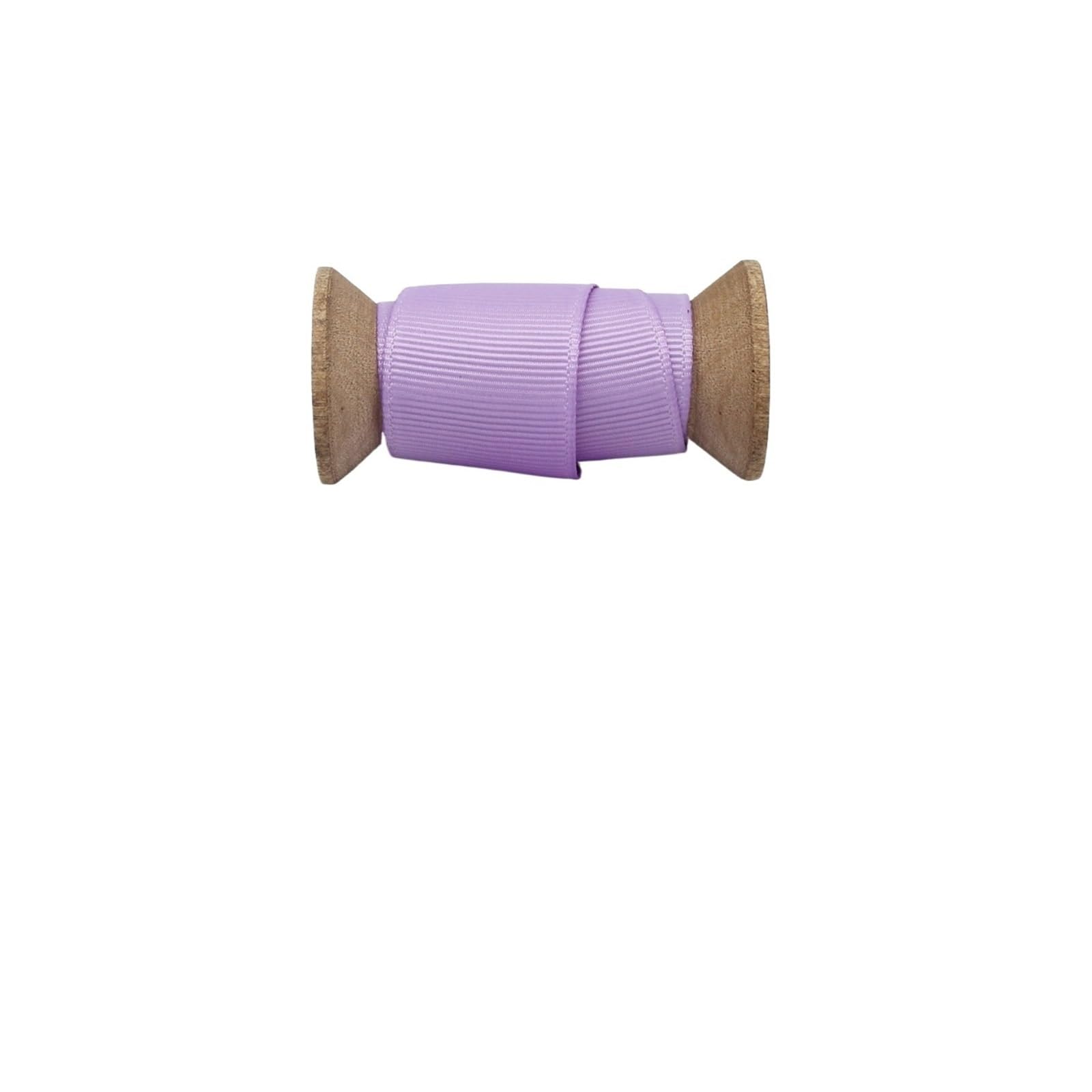 Nastro, nastri per incartare i regali, Nastro in grosgrain e raso di poliestere viola chiaro da 20 metri(25mm Grosgrain)