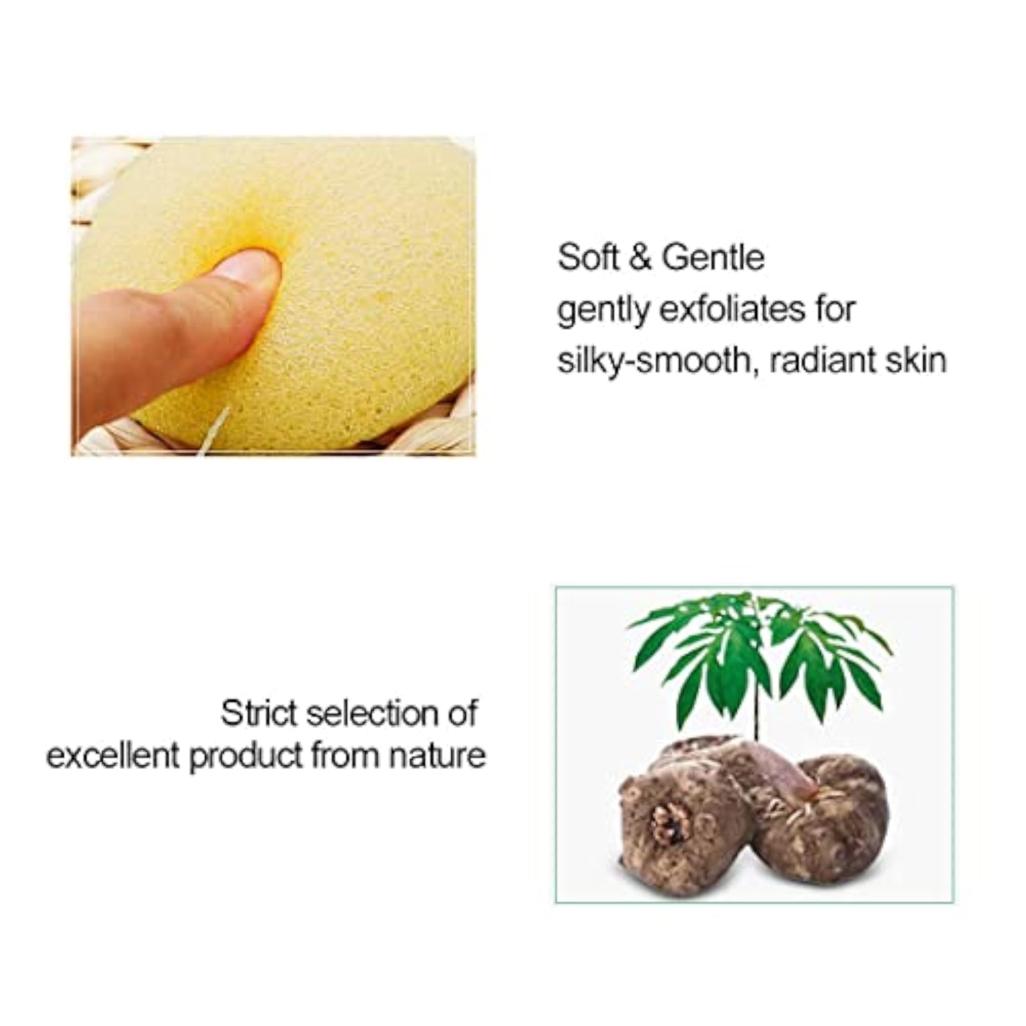 Round Bath Sponge Pad for Deep Cleansing, Premium Spa Experience