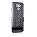 LG G6 Case, BEKASE (TM) Hard Shell Holster Combo Matte Finish Protective Slim Case for LG G6 with Kickstand and Locking Belt Swivel Clip (Black)