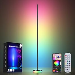 Corner Floor Lamp, RGBICW...