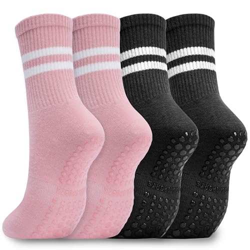 WANZHIHUI Cute Pilates Grip Socks