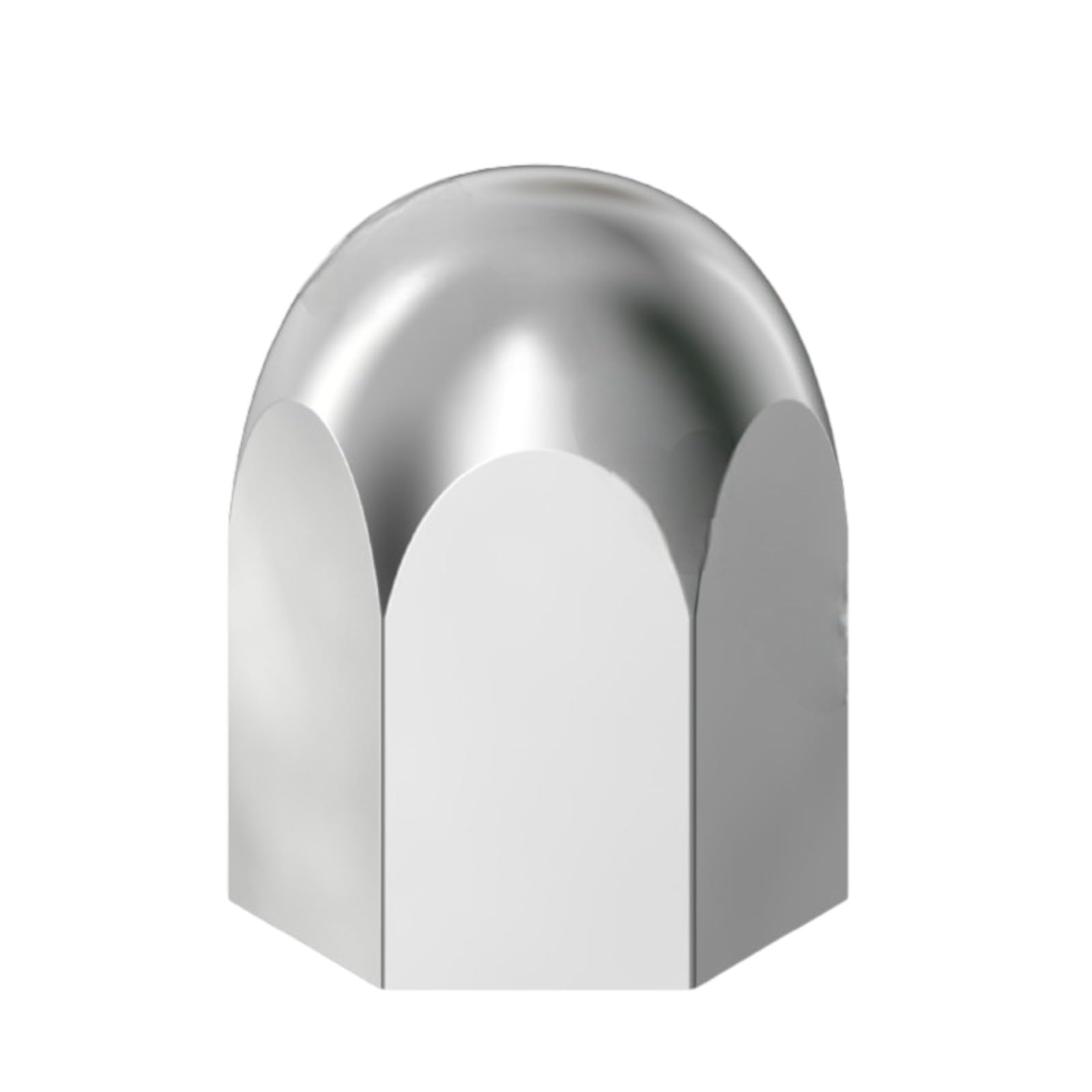 Belgrade Parts & Service, Inc. 562.A4074CP-BX20 - Chrome Plastic Push On 1-1/2in 20PK, 10057