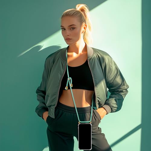 Porter son téléphone autour du cou iPhone 17 Pro Max coque avec chaîne - 4