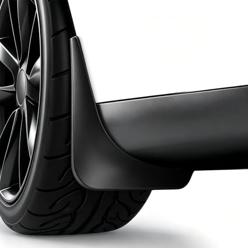 Image of Sunsdrew Mud Flaps for Tesla Model Y Juniper 2025 2026 - All Weather Guard Splash Juniper Guards Mudguards - No-Drill 4PCS Model Y Juniper Fender Flares Accessories