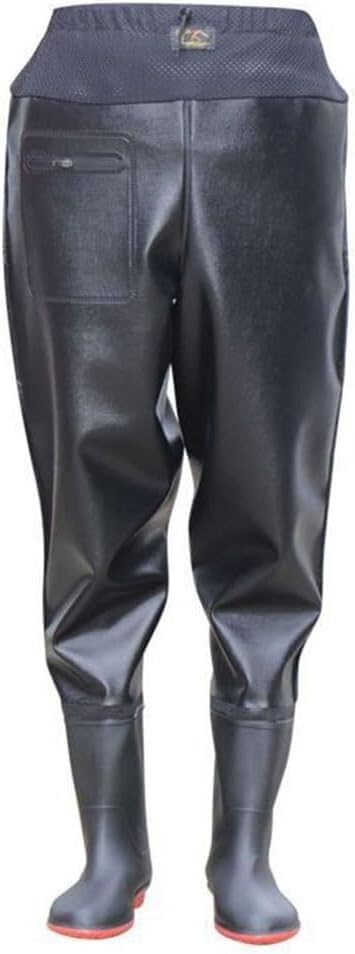 Pantalones de pesca para evitar filtraciones y resbalones con botas Oxford resistentes