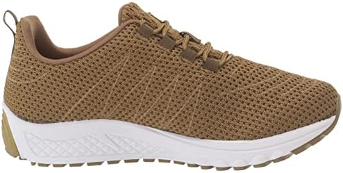 Propét Mens Tour Knit Sneaker, Olive, 12 Wide US | Image 5