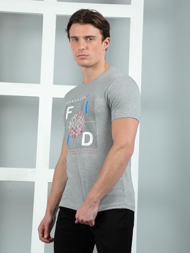 Image of Dollar Pack of 1 Cotton Printed Men Tshirt