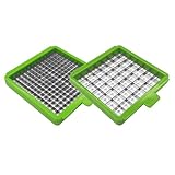 LHS Replacement Blade 2 Pieces for Vegetable Chopper, French Fry Cutter 1/2' & 1/4' Blade, Compatible with LHS Vegetable Chopper (Model 100910)