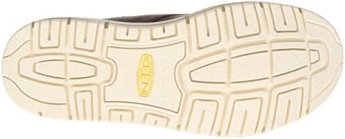 KEEN Utility Men's San Jose Oxford Low Soft Toe Industrial Wedge Work Shoes, Gingerbread/Off White, 12 | Image 3