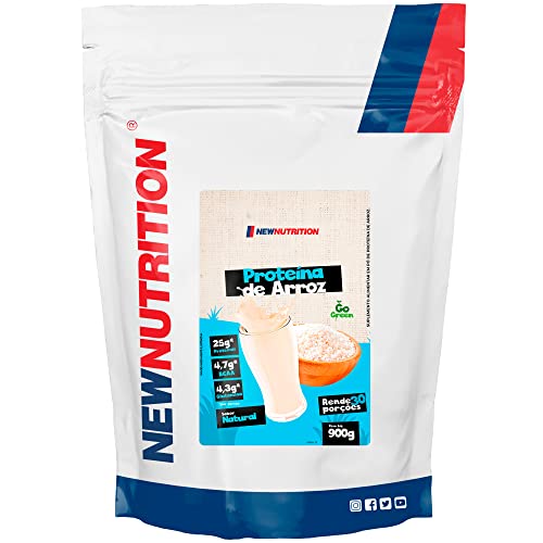 Proteína Vegana de Arroz 900g Natural NewNutrition
