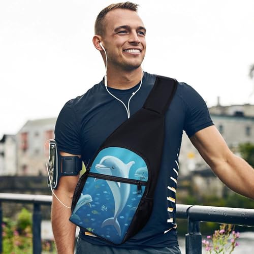 Mochila Sling bag pequeña para mujer y hombre miniatura 6