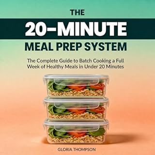 The 20-Minute Meal Prep System cover art
