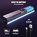 NEEWER RGB LED Video Light Stick, Touch Bar&APP Control, Magnetic Handheld Photography Lighting Wand, Dimmable 3200K~5600K CRI98+ Full Color LED Light with 6400mAh Battery, 17 Scenes, RGB1 (Rose Gold)