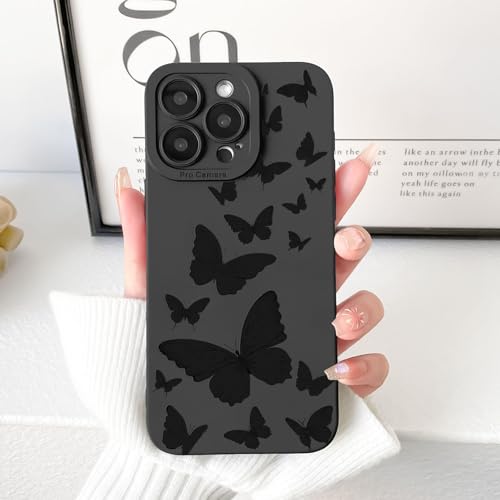 Lovmooful for iPhone 13 Pro Case Cute Cool Butterfly-Black Butterfly by Lovmooful - Used condition - Image 4