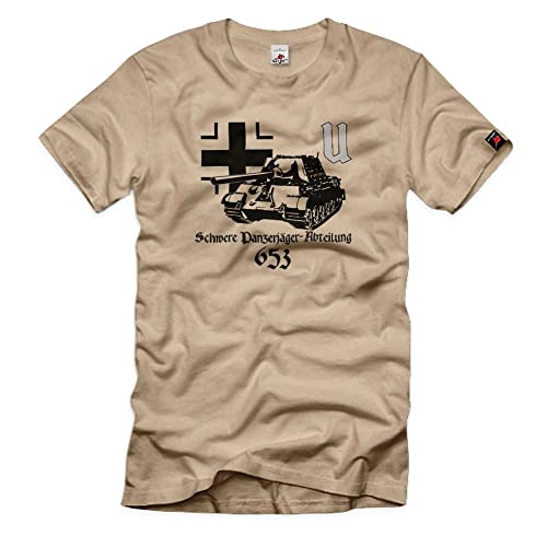 T-shirt lourd SpzJgAbt 653 sable XXXL avec compartiment militaire WH