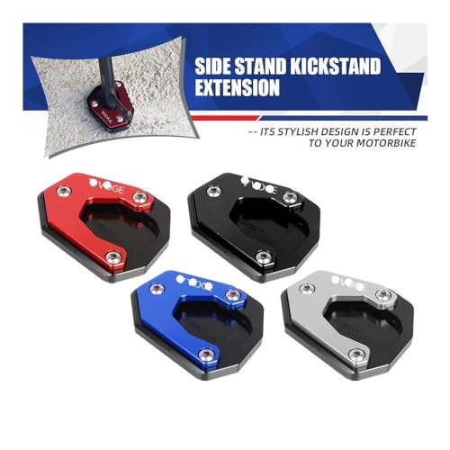 Plaque d'extension béquille moto 650DS LX500R support latéral