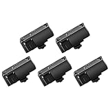 共同照明 5個入り 配線ダクトレール用プラグ 引掛けシーリング (GT-GD-ZB-5B) 簡単取付け スライドコンセント コード吊りペンダントライト シーリングライト コンセントレール ライティングバー 角型引掛けシーリングボディ ブラック