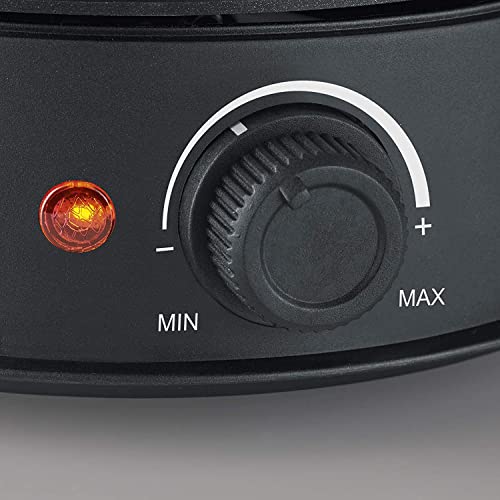 Fondue eléctrica Severin FO 2470 negra en acero inox miniatura 6