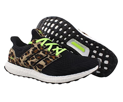 Image of adidas Ultraboost DNA Mens Shoes Size 9, Color: Black /Leopard