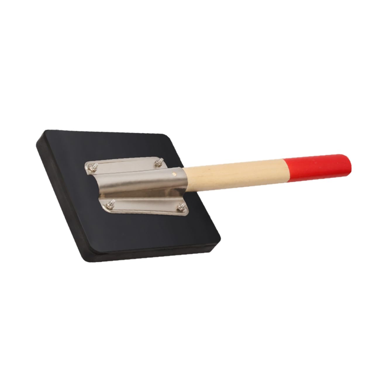 Uonlytech Maillet Caoutchouc Pour Pavage Outil De Construction Marteau Caoutchouc Aplanir Carreaux Poignée Ronde Bois