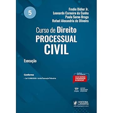Capa do livro Curso de Direito Processual Civil (Volume 5)