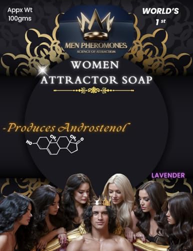 Men Pheromones Women Attractor Soap, 2x100g, Lavender, Pack of 2 - Image 3