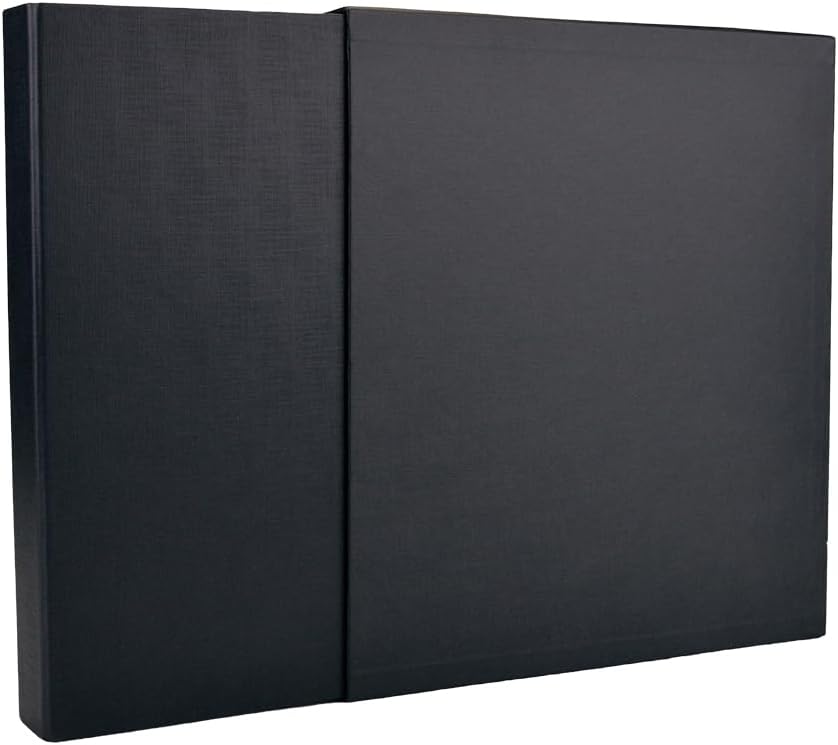 Ringbinder for Film Negative Archival Pages. Complete With Hard Slip Case for Dust Protection. For Filing and Safe Storage of Camera Film Strip Archive Sheets.