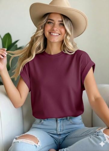 Image of Pivl Women's Stylish Half Sleeves T-Shirt for Summer || T-Shirts for Women || Tops for Women || Summer Wear