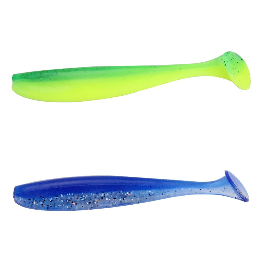 Lot de 20 hameçons à vis sans fin pour la pêche au bar, crochet à large écart - Sport