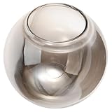 ANDRESLAD グローブガラスランプシェード 交換用ペンダントライトシェード 透明 琥珀色 モダンデザイン 照明器具カバー 家庭用装飾