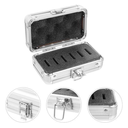 Caja de filtros de telescopio de aluminio con espuma protectora compacta 4