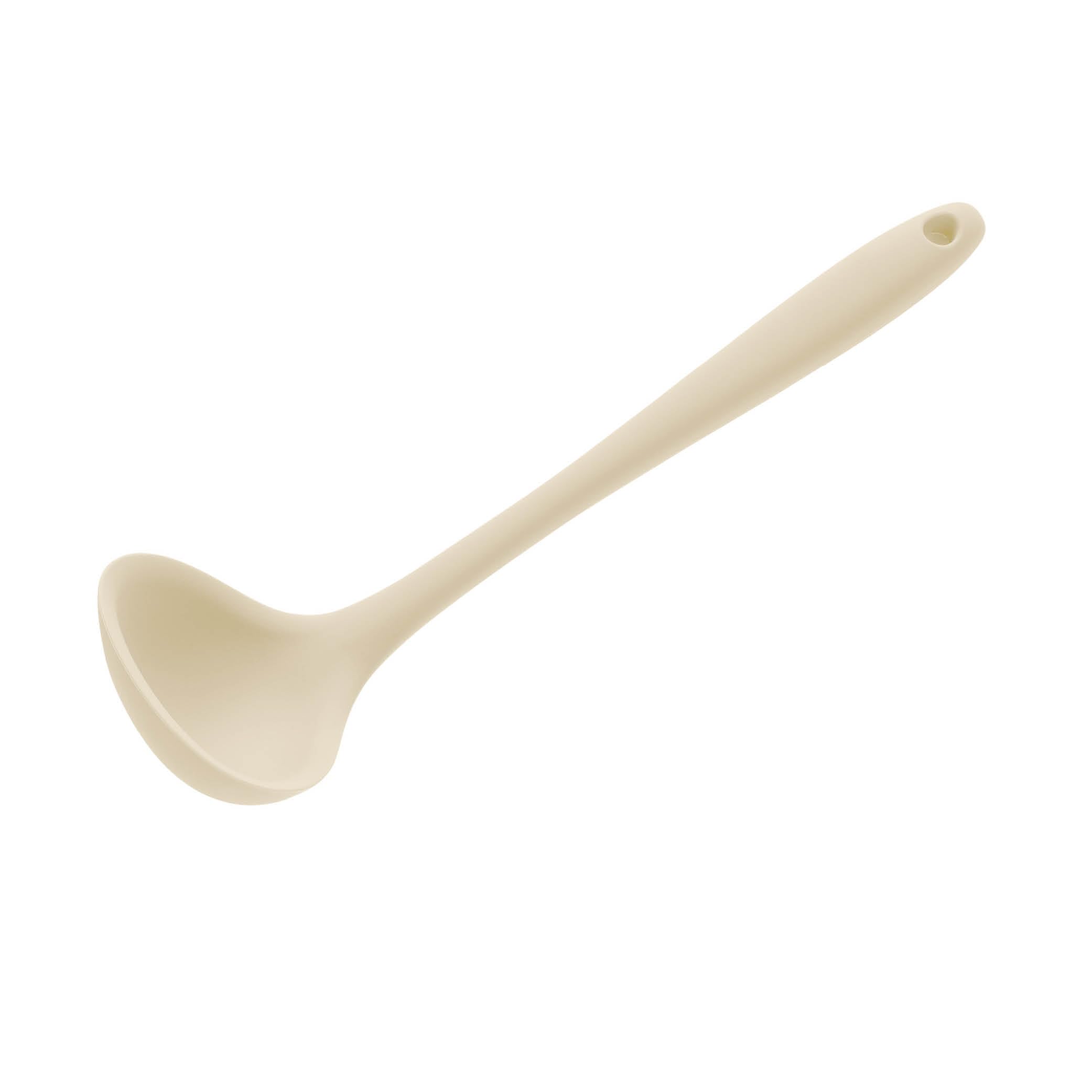 Wiltshire Mini Silicone Ladle, Cooking & Soup Serving Spoon, Heat-Resistant Utensil, Non-Stick, Non-Scratch, Biscotti, 21x6.3x5cm