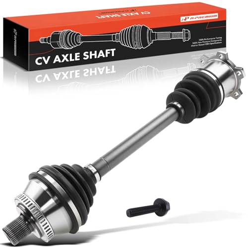 A-Premium CV Axle Shaft Assembly Compatible with Audi A4 2002-2009, A4 Quattro 2002-2006, Replace# 8E0407271AA 8E0407271BE