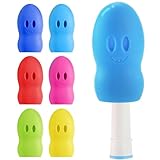 Lapfoon 6 Packs Silicone Toothbrush Covers, Tooth Brush Cover Cap for Electric Toothbrush Replacement Heads & Manual Toothbrush