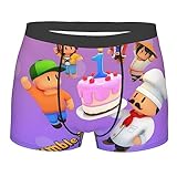 Oudrspo Stumble for Guys Boxershorts für Jungen – Hängemattenunterwäsche mit Balltasche und Stütztasche für Herren X-Large