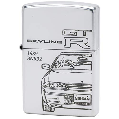 関連商品：ZIPPO ジッポー ライター シルバー 日産スカイライン GT-R BNR32 の商品画像