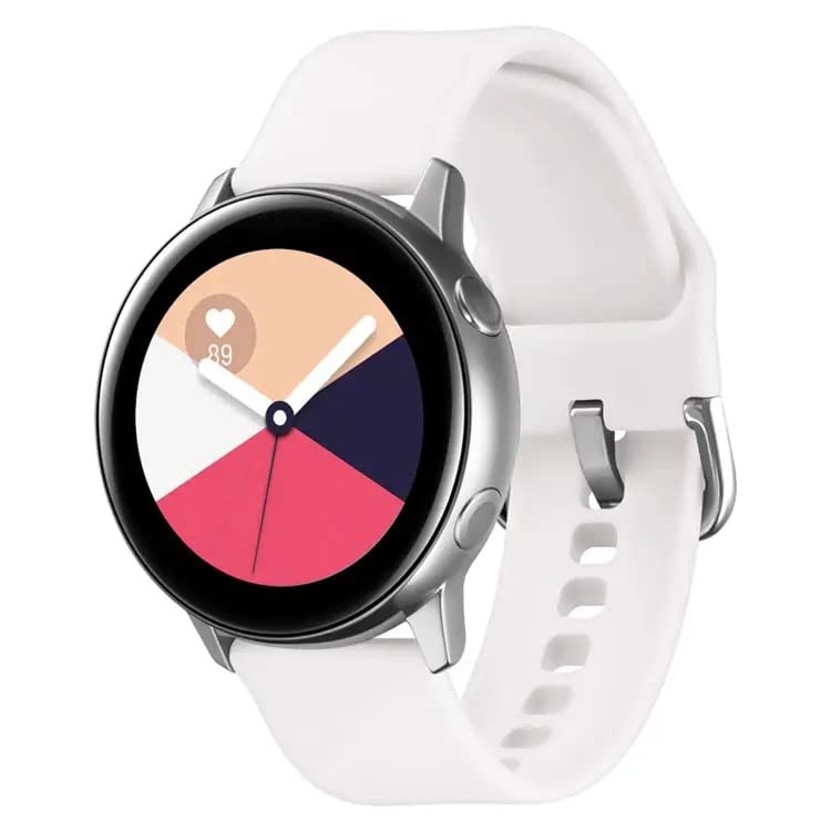 N Techno smart watch strap for silicon (White, 20mm) (B0C1SJG5Q7) Amazon Price History, Amazon Price Tracker